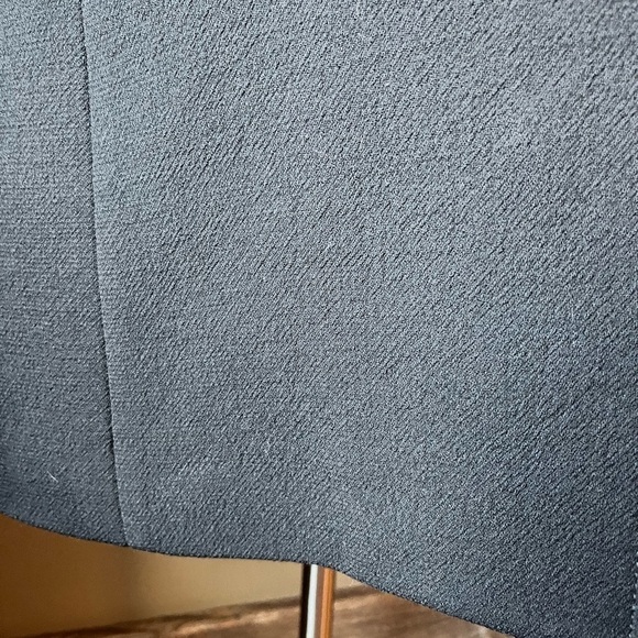 J. Crew Double Cloth By Manifaturra De Carmignano Italy Black Long Button Jacket - Picture 6 of 10